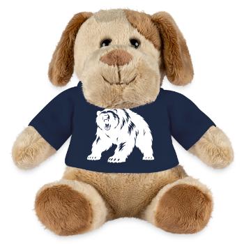 Grizzly Bär Silhouette - MiniFeet® Hund Helge - French Navy - Vorne