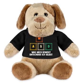 Gaming Computer Gamer Gaming Gamer - MiniFeet® Dog Helge - black - Front