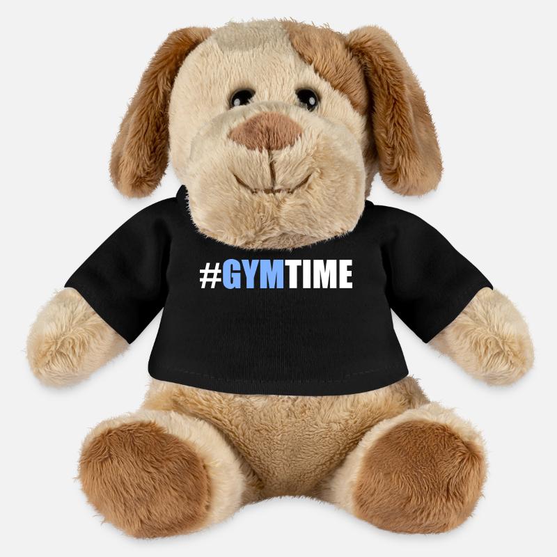 Gym time - Chien en peluche Helge MiniFeet® - noir