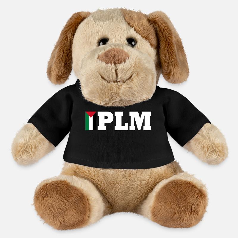 Plm - Chien en peluche Helge MiniFeet® - noir