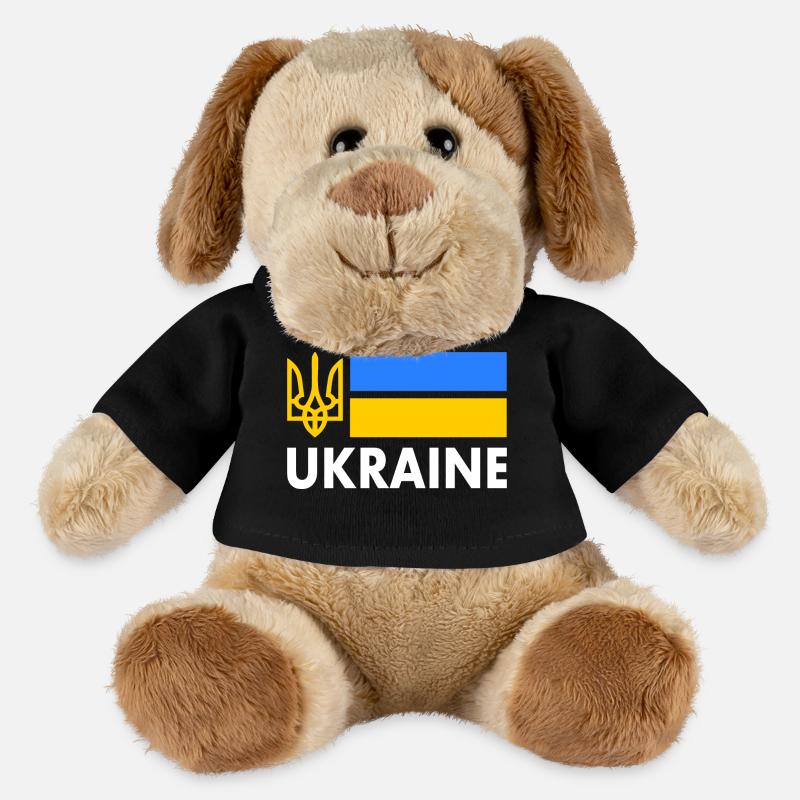 Ukraine - MiniFeet® Hund Helge - Schwarz