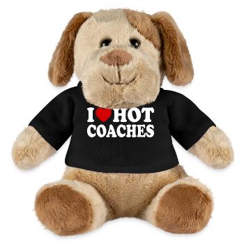 I love hot coaches - MiniFeet® Dog Helge - black - Front
