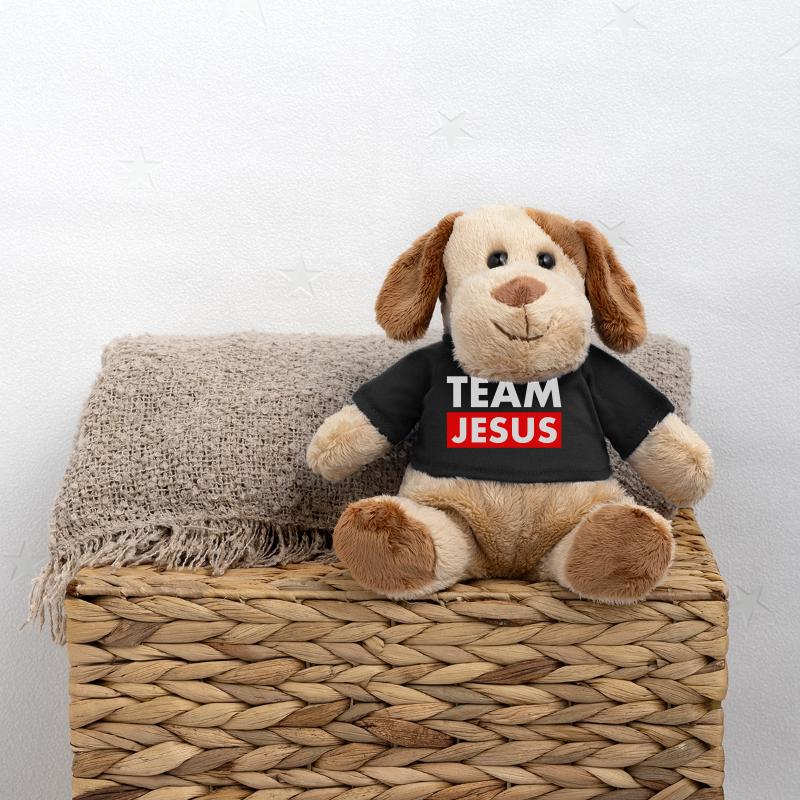 Team jesus Chien en peluche Helge MiniFeet®