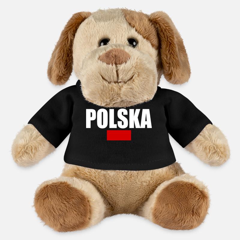 Pologne - Chien en peluche Helge MiniFeet® - noir