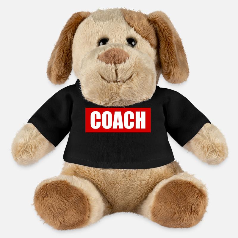 Coach - Chien en peluche Helge MiniFeet® - noir