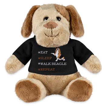 WALK BEAGLE - MiniFeet® Dog Helge - black - Front