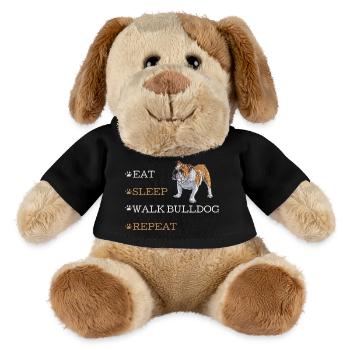 WALK BULLDOG - MiniFeet® Dog Helge - black - Front