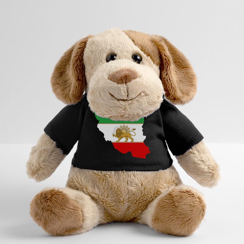 Drapeau iran Lion et Soleil - شیر خورشید پرچم Chien en peluche Helge MiniFeet®