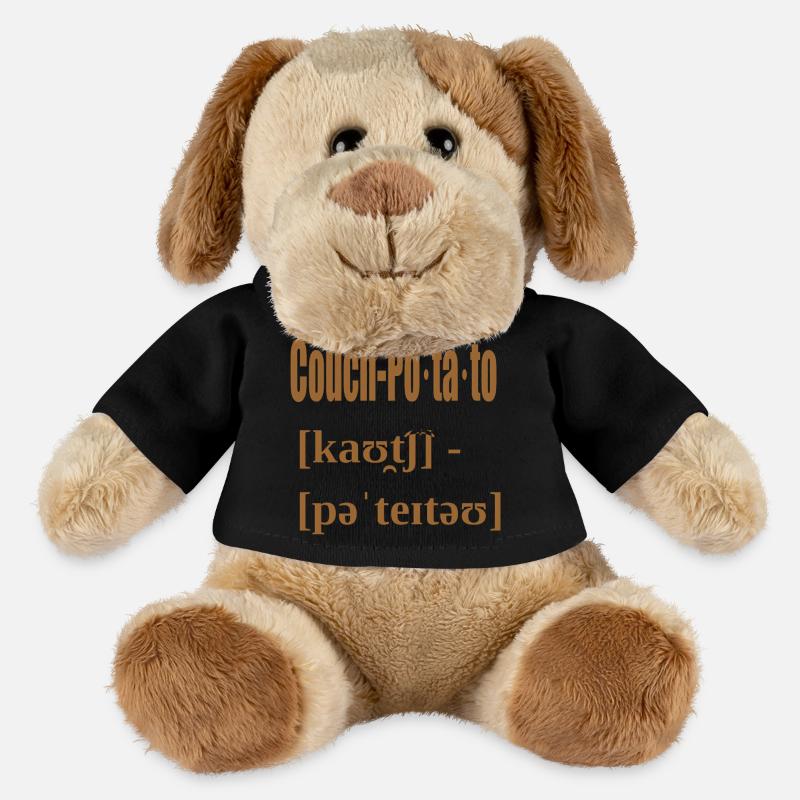 couch potato - MiniFeet® Dog Helge - black
