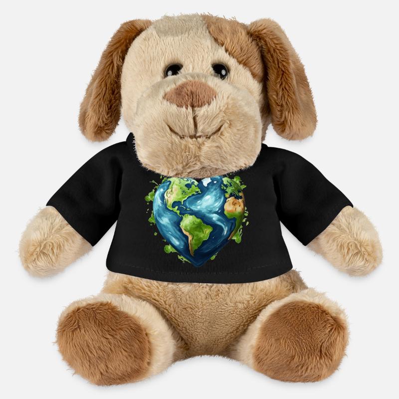 Liebe unsere Erde - MiniFeet® Hund Helge - Schwarz