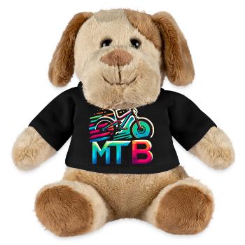 Vibrant MTB Bike Splash - MiniFeet® Dog Helge - black - Front