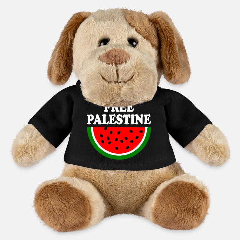 Free palestine - MiniFeet® Hund Helge - Schwarz