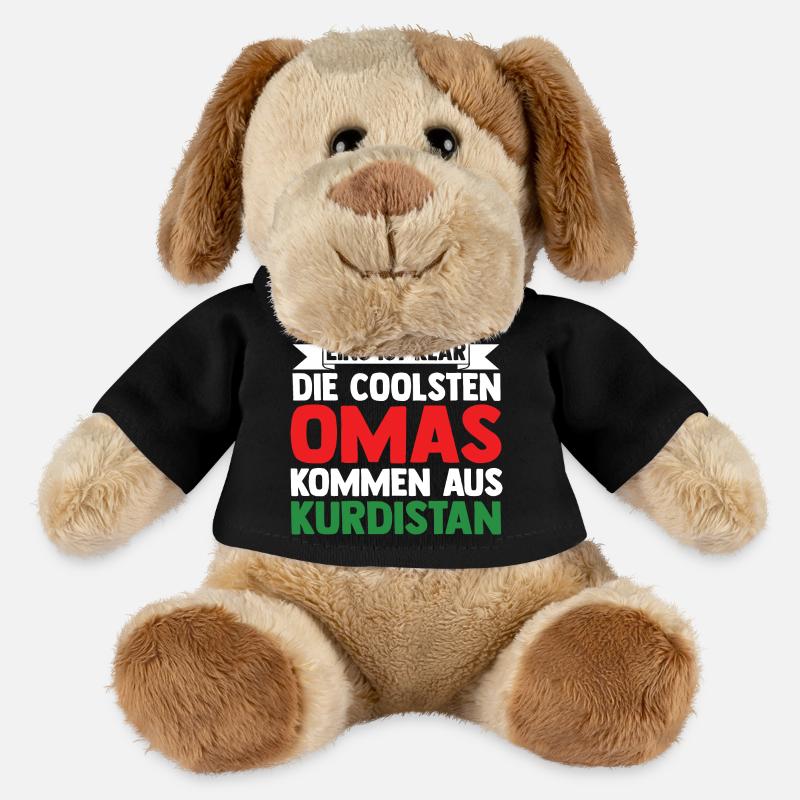 Kurden Oma Großmutter Kurdistan - MiniFeet® Hund Helge - Schwarz
