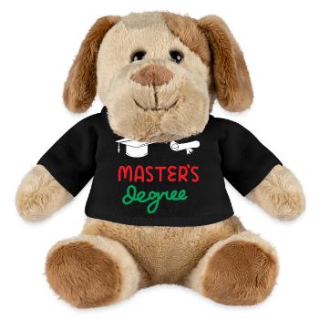Master-Abschluss - MiniFeet® Hund Helge - Schwarz - Vorne