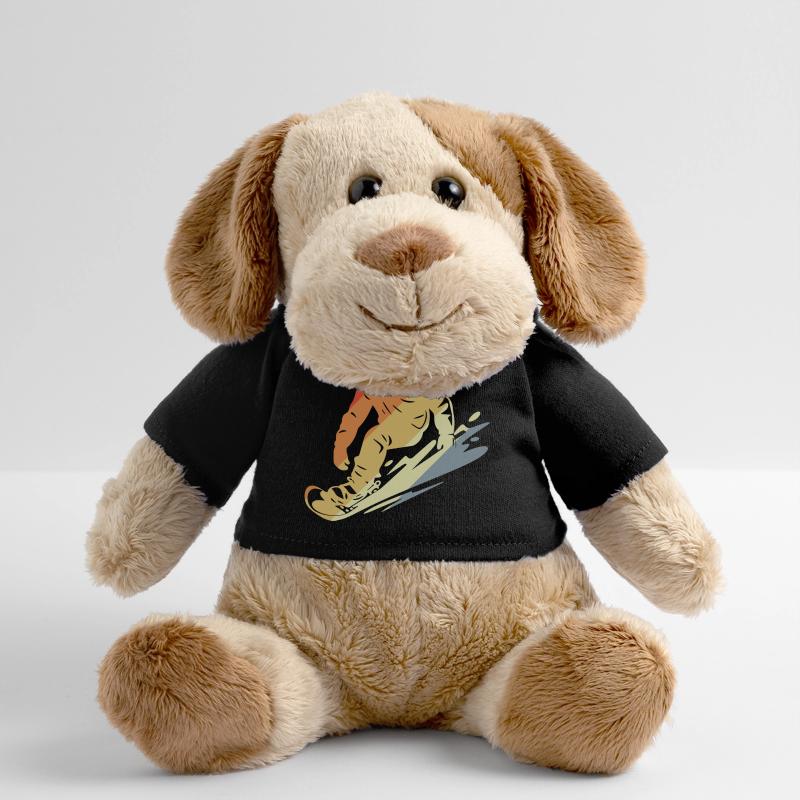 Snowboarder style rétro Chien en peluche Helge MiniFeet®