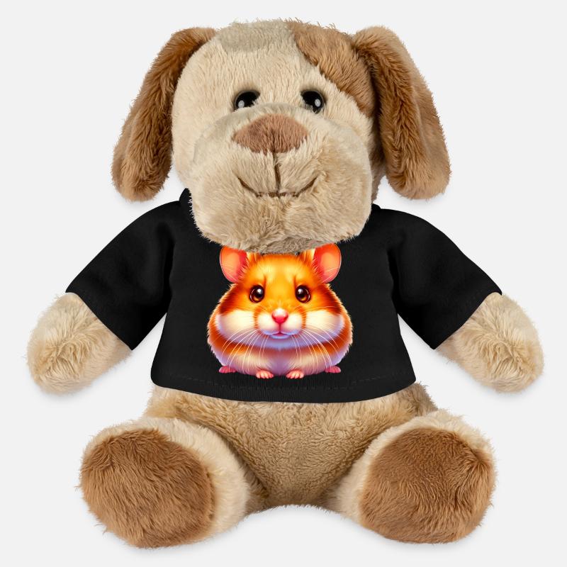 Hamster - Chien en peluche Helge MiniFeet® - noir