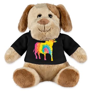 Büffel Rind Ochsen - MiniFeet® Hund Helge - Schwarz - Vorne