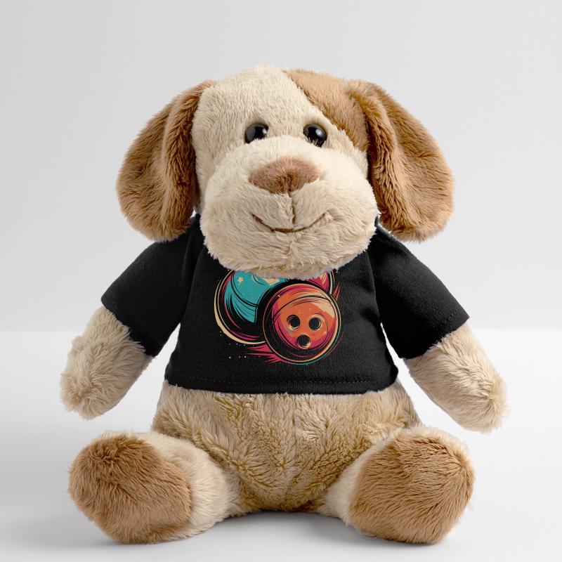 Boules de bowling Synthwave Chien en peluche Helge MiniFeet®
