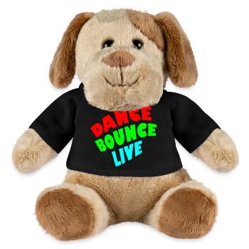 Dance Bounce Live 3-color - MiniFeet® Dog Helge - black - Front