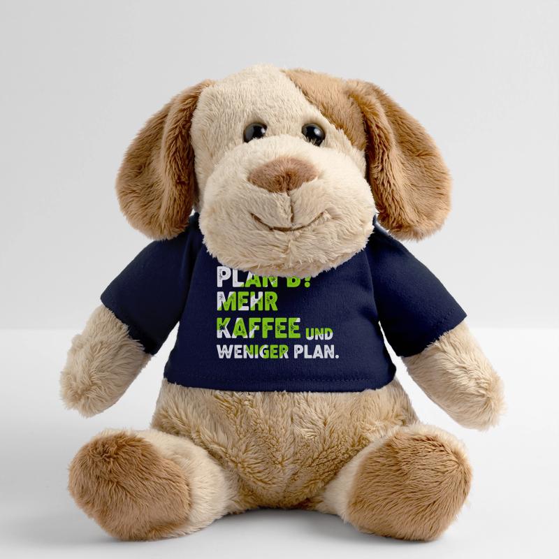 Plus de café au lieu d’un plan B Chien en peluche Helge MiniFeet®