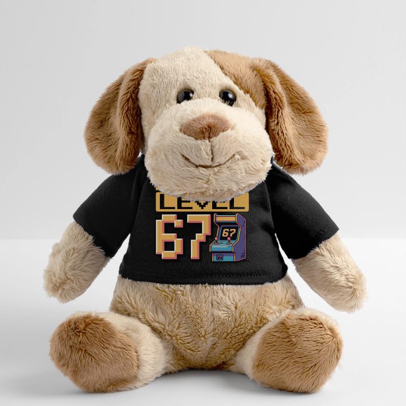 Arcade Level 67 Pixel Art Chien en peluche Helge MiniFeet®