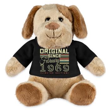 Awesome since February 1969 - MiniFeet® Dog Helge - black - Front