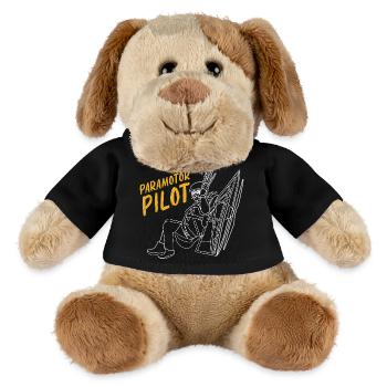 Paragliding, paragliding, paragliding - MiniFeet® Dog Helge - black - Front