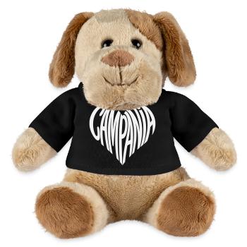 Campania Heart Typography - MiniFeet® Dog Helge - black - Front