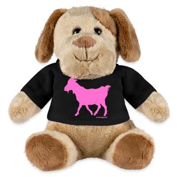 Sündenbock rosa - MiniFeet® Hund Helge - Schwarz - Vorne