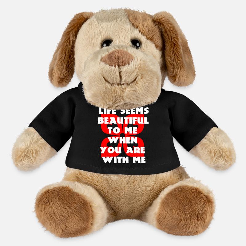 La_vida_me_parece_hermosa - MiniFeet® Hund Helge - Schwarz
