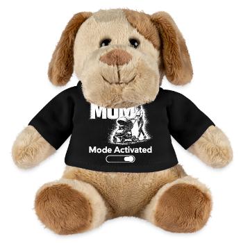 Mom Mode Activated Shirt New Mom Baby Stroller - MiniFeet® Hund Helge - Schwarz - Vorne