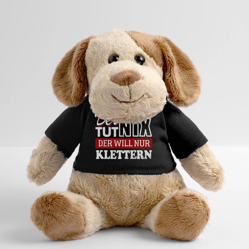 Der tut nix der will nur klettern - Spruch MiniFeet® Hund Helge