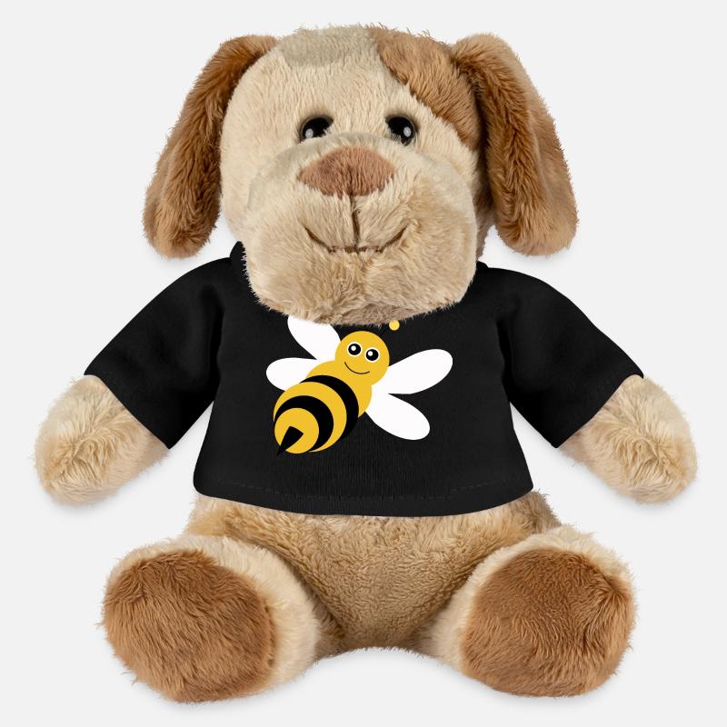 Biene Bienen Imker Geschenk Weihnachten - MiniFeet® Hund Helge - Schwarz