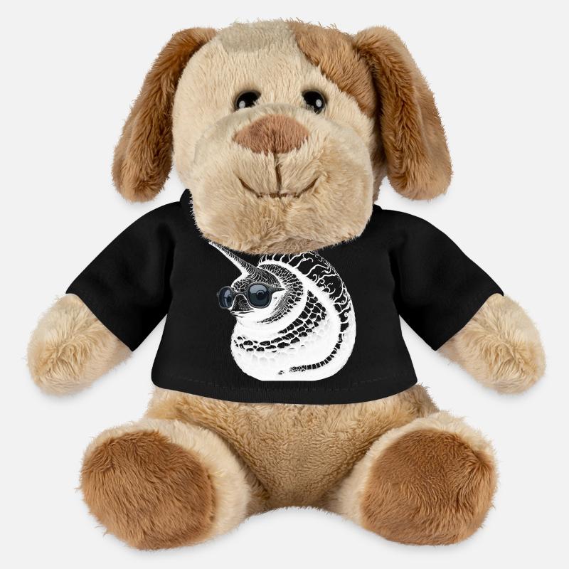 Coole EinhornSchnecke - MiniFeet® Hund Helge - Schwarz