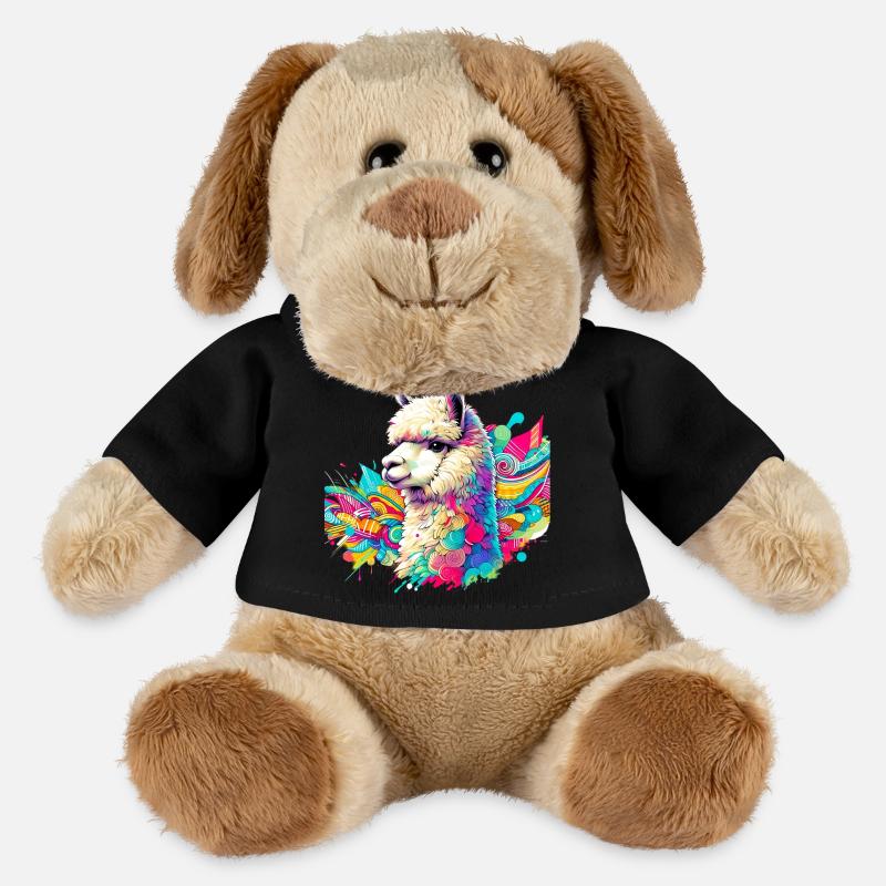 Alpaka - MiniFeet® Hund Helge - Schwarz
