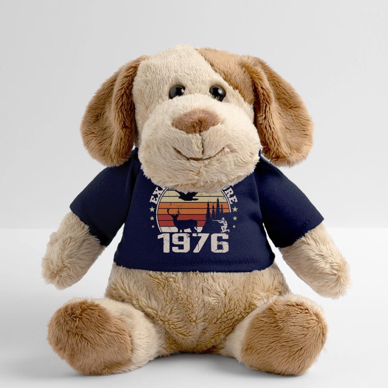 1976 Klassisches Jäger-Geburtstagsgeschenk 1976 MiniFeet® Hund Helge