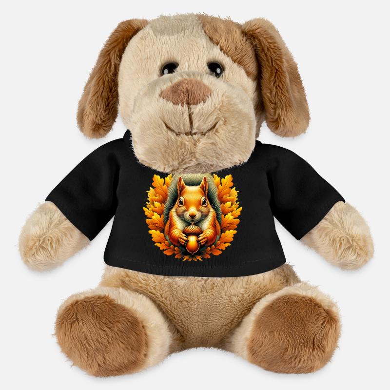 Eichhörnchen - MiniFeet® Hund Helge - Schwarz