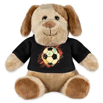 Football Graphics - MiniFeet® Dog Helge - black - Front