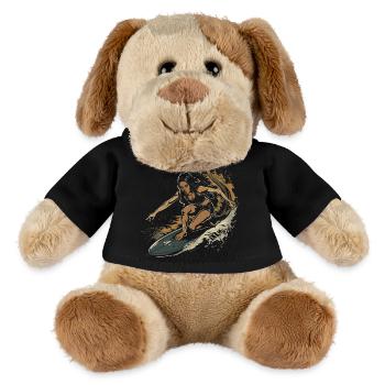 Surfer Graphic - MiniFeet® Dog Helge - black - Front