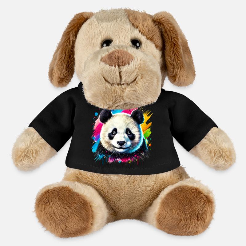 Panda - MiniFeet® Hund Helge - Schwarz