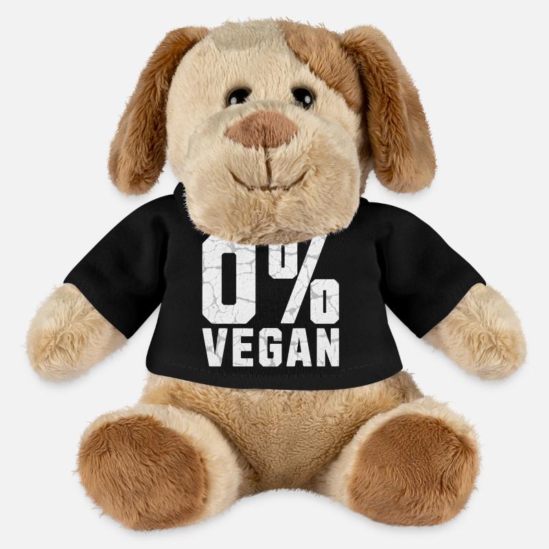 0% Vegan - MiniFeet® Hund Helge - Schwarz
