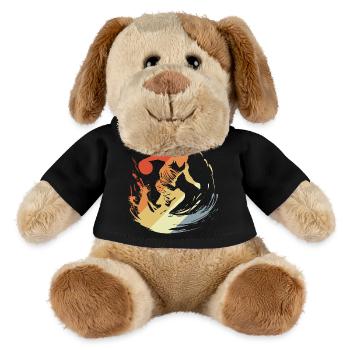 Vintage Basketballer - MiniFeet® Hund Helge - Schwarz - Vorne