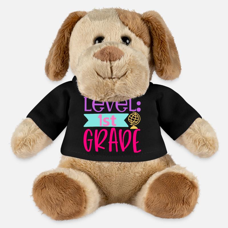Level 1st Grade - Back to School - MiniFeet® Dog Helge - black