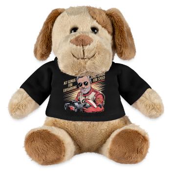 Go Kart Experience Retirees Speed Karting Go-Karting - MiniFeet® Dog Helge - black - Front