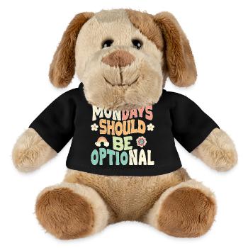 Mondays should be optional - MiniFeet® Dog Helge - black - Front