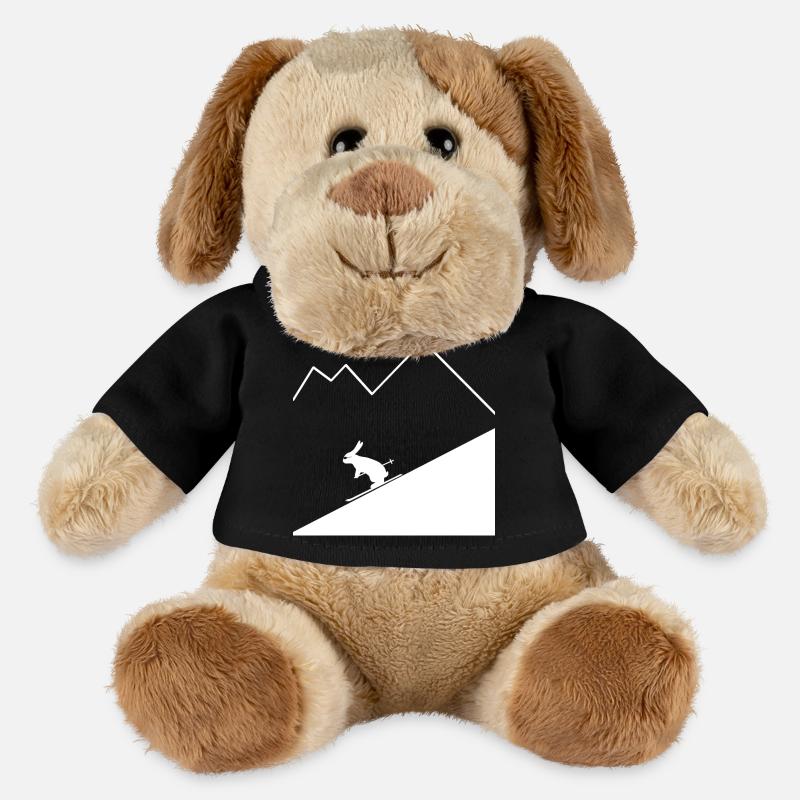 Rabbit Skier - MiniFeet® Dog Helge - black