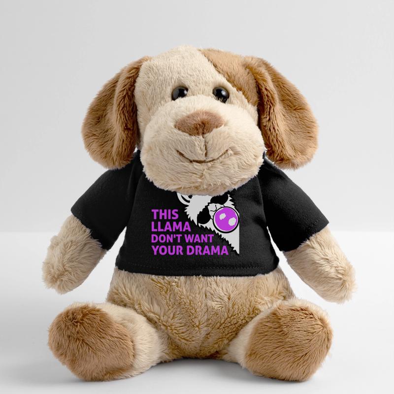 Ce lama ne veut pas de ta bulle dramatique Chien en peluche Helge MiniFeet®