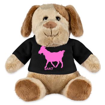 Ziege pink G.O.A.T. - MiniFeet® Hund Helge - Schwarz - Vorne