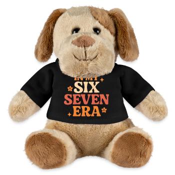 Dans mon mème d’humour italien de la pourriture cervementale de l’ère 67 des Six Sept - Chien en peluche Helge MiniFeet® - noir - Devant