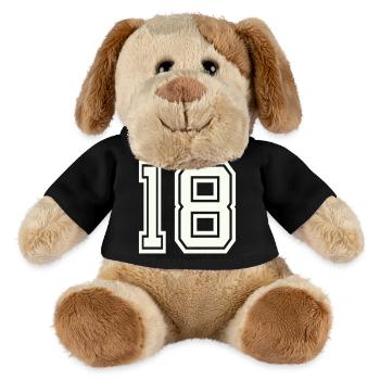 18 - MiniFeet® Dog Helge - black - Front